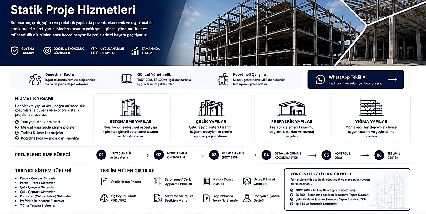 Statik Proje Hizmetleri hizmet detay görseli