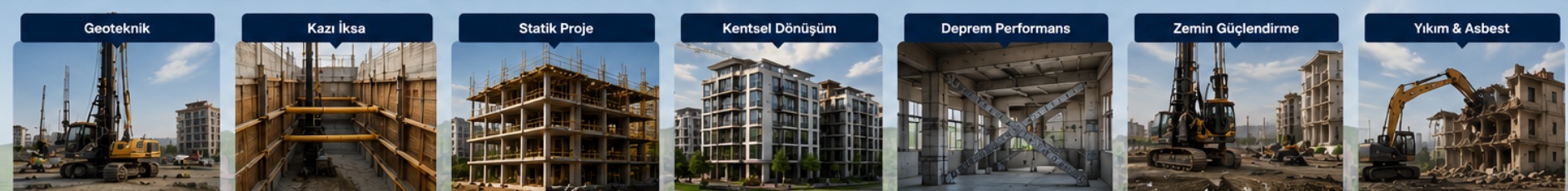 Ege Çağ Mühendislik hizmet alanları